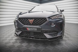 Cup Spoilerlippe Front Ansatz V.1 passend für Cupra Formentor schwarz Hochglanz