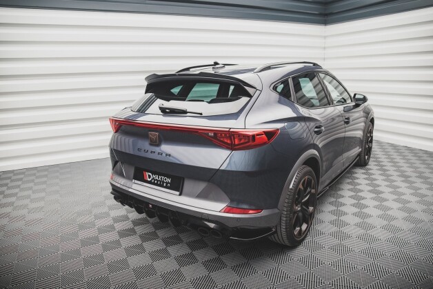 Heck Ansatz Diffusor V.1 passend für Cupra Formentor Mk1 / Mk1 Facelift schwarz Hochglanz