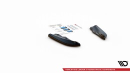 Heck Ansatz Flaps Diffusor V.1 passend für Cupra Formentor schwarz Hochglanz