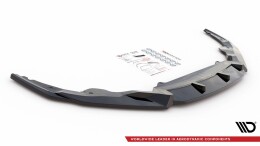 Cup Spoilerlippe Front Ansatz V.1 passend für Audi R8 Mk2 Facelift schwarz Hochglanz