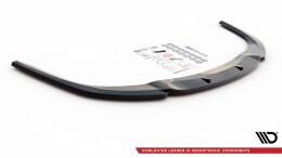 Cup Spoilerlippe Front Ansatz passend für Mitsubishi Lancer Sportback Mk8 schwarz Hochglanz