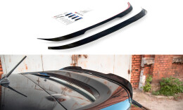 Heck Spoiler Aufsatz Abrisskante passend für Mitsubishi Lancer Sportback Mk8 schwarz Hochglanz