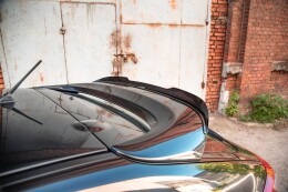 Heck Spoiler Aufsatz Abrisskante für Mitsubishi Lancer Sportback Mk8 Carbon Look