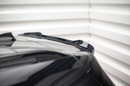 Heck Spoiler Aufsatz Abrisskante für BMW X7 M G07 schwarz Hochglanz