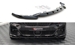 Cup Spoilerlippe Front Ansatz V.2 passend für BMW X7 M-Paket G07 schwarz Hochglanz
