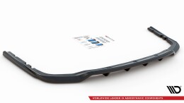 Mittlerer Cup Diffusor Heck Ansatz DTM Look passend für BMW X7 M-Paket G07 schwarz Hochglanz