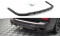 Mittlerer Cup Diffusor Heck Ansatz DTM Look passend für BMW X7 M-Paket G07 schwarz Hochglanz
