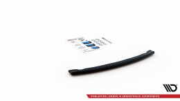 Mittlerer Cup Diffusor Heck Ansatz für BMW 5er G30 FL M-Paket schwarz Hochglanz