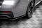 Heck Ansatz Flaps Diffusor für BMW 5er G30 Facelift M-Paket schwarz Hochglanz