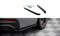 Heck Ansatz Flaps Diffusor passend für BMW 5er G30 Facelift M-Paket schwarz Hochglanz