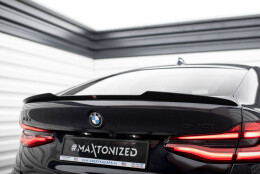 Heck Spoiler Aufsatz Abrisskante passend für BMW 6er GT G32 M-Paket schwarz Hochglanz