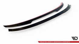 Heck Spoiler Aufsatz Abrisskante passend für BMW 6er GT G32 M-Paket schwarz Hochglanz