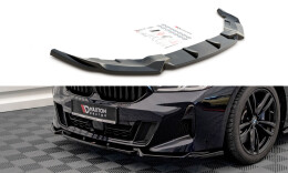 Cup Spoilerlippe Front Ansatz passend für BMW 6er GT M-Paket G32 Facelift schwarz Hochglanz