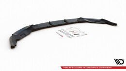 Cup Spoilerlippe Front Ansatz passend für BMW 6er GT M-Paket G32 Facelift schwarz Hochglanz