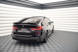 Mittlerer Cup Diffusor Heck Ansatz für BMW 6er GT G32 M-Paket schwarz Hochglanz