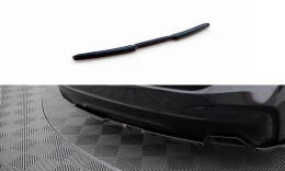 Mittlerer Cup Diffusor Heck Ansatz passend für BMW 6er GT G32 M-Paket schwarz Hochglanz