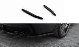 Heck Ansatz Flaps Diffusor passend für BMW 6er GT G32 M-Paket schwarz Hochglanz