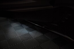 Seitenschweller Ansatz Cup Leisten für BMW 6er GT G32 M-Paket schwarz matt