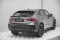 Mittlerer Cup Diffusor Heck Ansatz DTM Look passend für Audi Q3 Sportback S-Line schwarz Hochglanz