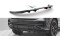 Mittlerer Cup Diffusor Heck Ansatz DTM Look passend für Audi Q3 Sportback S-Line schwarz Hochglanz