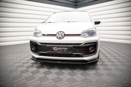 Cup Spoilerlippe Front Ansatz für VW Up GTI Carbon Look