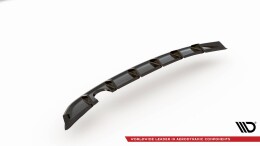 Heck Ansatz Diffusor passend für VW Up GTI schwarz Hochglanz