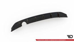 Heck Ansatz Diffusor passend für VW Up GTI schwarz Hochglanz