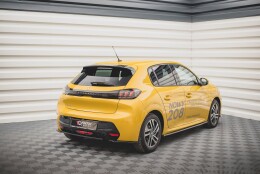 Heck Ansatz Flaps Diffusor passend für Peugeot 208...
