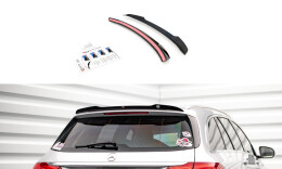 Heck Spoiler Aufsatz Abrisskante passend für Mercedes-Benz C Kombi S205 schwarz Hochglanz
