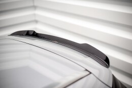 Heck Spoiler Aufsatz Abrisskante passend für Mercedes-Benz C Kombi S205 schwarz Hochglanz