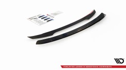 Heck Spoiler Aufsatz Abrisskante passend für Mercedes-Benz C Kombi S205 schwarz Hochglanz