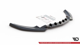 Cup Spoilerlippe Front Ansatz passend für Mercedes-Benz C W205 schwarz Hochglanz