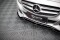 Cup Spoilerlippe Front Ansatz für Mercedes-Benz C W205 schwarz Hochglanz