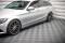 Seitenschweller Ansatz Cup Leisten passend für Mercedes-Benz C W205 schwarz Hochglanz