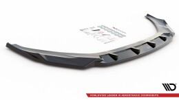 Cup Spoilerlippe Front Ansatz V.2 passend für Audi A7 C8 schwarz Hochglanz