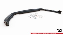 Street+ Spoilerlippe Front Ansatz V.3 + Flaps passend für Mercedes-AMG A 45 S Aero Pack W177