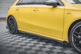 Seitenschweller Ansatz Cup Leisten + Flaps V.2 für Mercedes-AMG A45 S