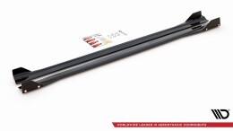 Seitenschweller Ansatz Cup Leisten V.2 passend für + Flaps passend für Mercedes-AMG A45 S