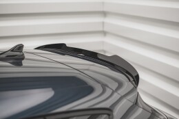 Heck Spoiler Aufsatz Abrisskante passend für Seat Leon FR Mk4 / Cupra Leon Hatchback schwarz Hochglanz