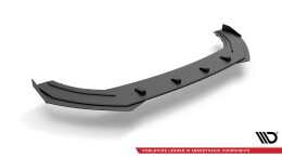 Street Pro Cup Spoilerlippe Front Ansatz passend für Seat Leon FR Mk4 rot+ Hochglanz Flaps