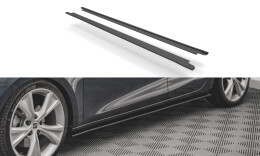 Street Pro Seitenschweller Ansatz Cup Leisten passend für Seat Leon FR Mk4 SCHWARZ