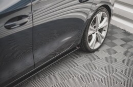 Street Pro Seitenschweller Ansatz Cup Leisten passend für Seat Leon FR Mk4 SCHWARZ