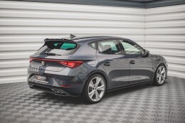 Heckansatz Seat Leon FR Hatchback Mk4 schwarz Hochglanz