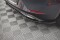 Mittlerer Cup Diffusor Heck Ansatz für Seat Leon FR Hatchback Mk4 schwarz Hochglanz