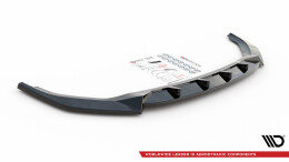 Cup Spoilerlippe Front Ansatz V.1 passend für VW T6 Facelift schwarz Hochglanz