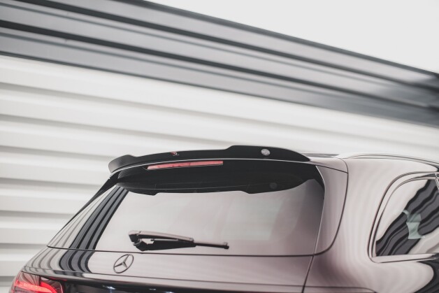 Heck Spoiler Aufsatz Abrisskante V.1 passend für Mercedes-Benz E Kombi S213 schwarz Hochglanz