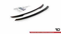Heck Spoiler Aufsatz Abrisskante V.1 passend für Mercedes-Benz E Kombi S213 schwarz Hochglanz