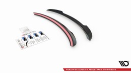 Heck Spoiler Aufsatz Abrisskante V.1 passend für Mercedes-Benz E Kombi S213 schwarz Hochglanz