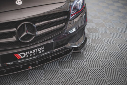 Cup Spoilerlippe Front Ansatz passend für Mercedes-Benz E W213 schwarz Hochglanz