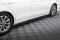 Seitenschweller Ansatz Cup Leisten passend für Mercedes-Benz E W213 schwarz Hochglanz